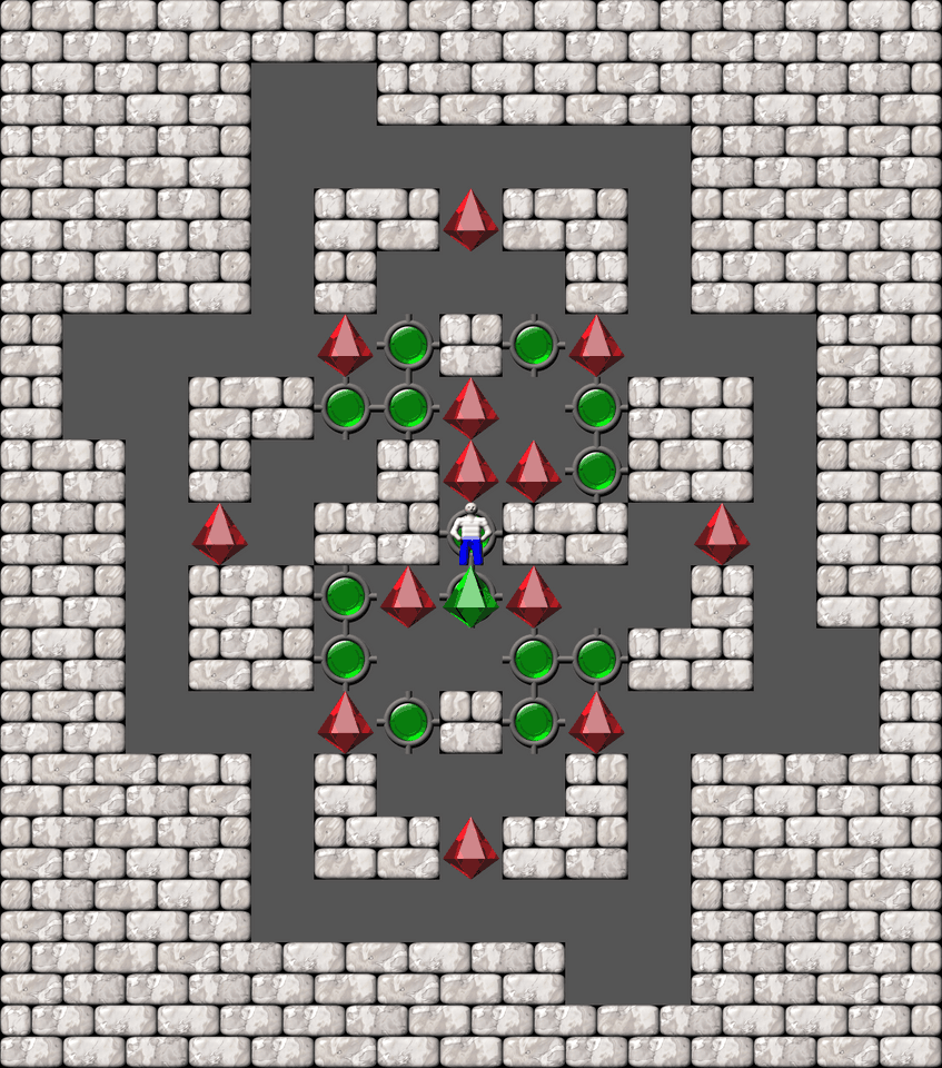 Sokoban More Bugs collections level 551